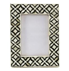 Cadre photo en corne naturelle d'usine directe avec motif de rayures de corne, cadre photo décoratif pour la maison, l'hôtel et le bureau au meilleur prix - Product Image 6