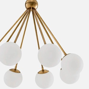 Inscapes thiết kế 8 ánh sáng giữa thế kỷ Sputnik đèn Trần Hiện Đại Mặt dây chuyền Đèn chùm cho phòng khách phòng ăn - Product Image 3