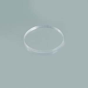 Stock optique ménisque lentille fluorure de baryum (BaF2) 25.4x5mm revêtement antireflet fenêtre de protection - Product Image 1