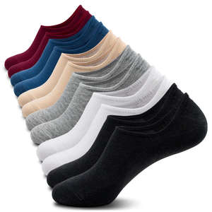 Chaussettes basses pour hommes en coton athlétique de haute qualité, OEM, antibactériennes, écologiques, séchage rapide, personnalisées, vente en gros - Product Image 3