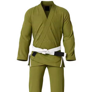 Solid <b>Men</b> Custom Color Jiu Jitsu Suits With Custom Logo Martial Arts Wear Jiu Jitsu Suits <b>Kimono</b> De Jiu Jitsu - Product Image 5