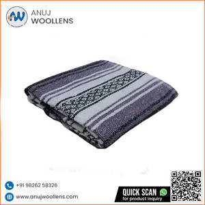 ผ้าห่มฟอลซ่าสีม่วงแบบสั่งทำวัสดุผ้าฟลีซจากผู้ผลิตอินเดียสำหรับฤดูใบไม้ร่วง - Product Image 4