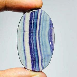 Pierre précieuse libre de forme libre de fluorite naturelle pour la fabrication de bijoux cristal de cabochon de fluorite de guérison au prix d'usine en gros - Product Image 1