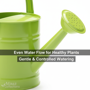 Arrosoir artisanal de grande taille, moderne, élégant, léger, écologique, en acier avec revêtement en poudre, vente en gros - Product Image 3