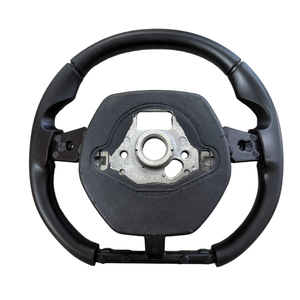Volante Deportivo Personalizado de Fibra de Carbono para Lamborghini Huracán, Volante Forjado de Cuero y Gamuza - Product Image 4