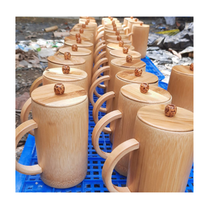 Artisanat en bambou à vendre Tasse en bambou Fabriquée au Vietnam Conception personnalisée Tasse à boire en bambou pour l'exportation - Product Image 6