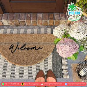 Alfombrilla de fibra de coco con PVC de producto superior: elegancia natural y longevidad para sus suelos de Vietnam - Product Image 2