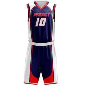 Vente chaude Ensemble d'uniformes de basket-ball à séchage rapide LOGO personnalisé avec nouveau design et caractéristique respirante Vêtements de basket-ball sublimés - Product Image 1