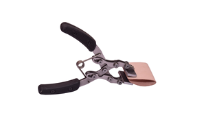 8 Inch Leather <b>Edge</b> Clamp Pliers with Serrated Grip and Nylon Handle Latest Arrival Manual Power Source <b>Tool</b> for <b>Tool</b> Use - Product Image 2