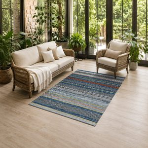 Tapis de salon en chenille gris anthracite moderne abstrait imprimé numériquement, lavable en machine, antidérapant - RUGS DEPOT LXDP-0679 (vente en gros) - Product Image 6