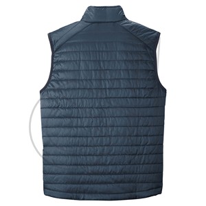 Prix d'usine Vestes d'hiver matelassées à glissière de haute qualité OEM pour hommes Doublure en laine coupe-vent imperméable personnalisable - Product Image 6
