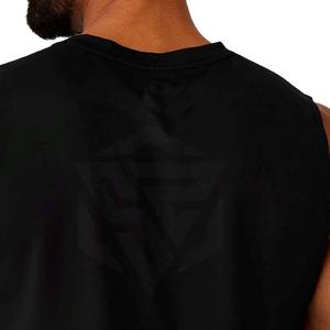 Haute Qualité Respirant Hommes Débardeurs Personnalisables Plus La Taille Sans Manches Tissu Doux Gym Chemise De Sport En Gros - Product Image 5