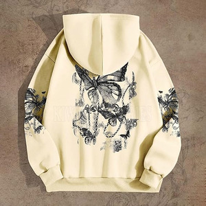 Moda mejor precio para la venta en línea mujeres bordado sudaderas moda alto fabricante mujeres bordado sudaderas con capucha - Product Image 3