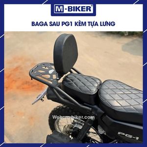 Coussin de dossier pour porte-bagages arrière de moto pour MBiker - Product Image 3