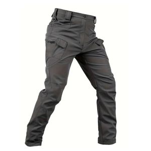 Pantalon tactique léger en coton pour hommes, pantalon cargo de chasse, imprimé sur mesure, taille moyenne ample, avant plat, style décontracté pour la chasse - Product Image 5