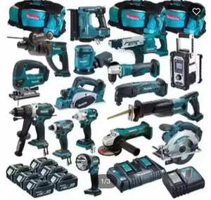 Compre 5 y Obtenga 3 Gratis: Kit Combinado Inalámbrico MakitaS de 18V LXT con Iones de Litio de 16 Piezas, NUEVO EN STOCK - Product Image 2