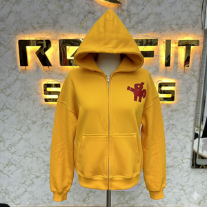 Diseña Tu Propio Estilo, Sudadera con Capucha Bordada de Invierno, Personalizada con Impresión, 100% Algodón, Felpa Ecológica, Unisex - Product Image 1