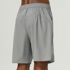 Vêtements de sport pour hommes Shorts avec poches Séchage rapide Respirant Vêtements de plein air Workout Polyester Running Shorts pour hommes Gym - Product Image 6