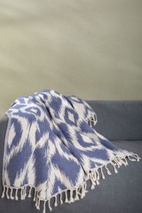 Serviette de plage et couverture XL en coton biologique turc 100% jacquard, lavable en machine, super douce, ultra absorbante - Product Image 4