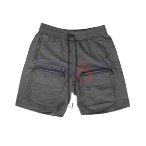 Short cargo de longueur régulière avec legging intérieur imprimé contrasté Short simple et décent pour hommes pour la vente d'adultes - Product Image 3