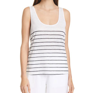 Camiseta sin mangas de alta calidad para mujer, tela de punto deportiva transpirable, logotipo personalizado, chaleco de gimnasio, decoración estampada informal - Product Image 1