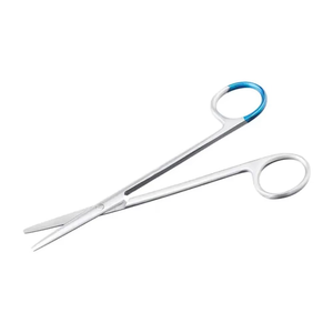 Juego de Tijeras Quirúrgicas con Mango Azul, Hoja de Acero Inoxidable Afilada, Certificación CE, 1 Año de Garantía para Hospital - Product Image 1