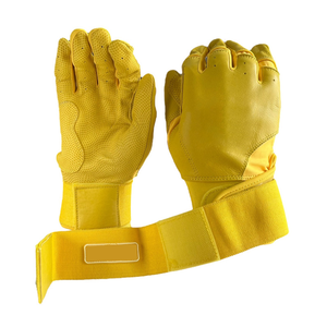 Gants de frappe de baseball et de softball professionnels à sangle, légers, respirants, couleurs personnalisées, vente en gros - Product Image 1