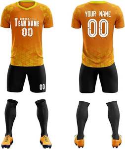 Conçu sur mesure maillot de football de haute qualité Thai Sport équipe formation football uniformes hommes femmes équipe complète ensemble Logo enfants - Product Image 6