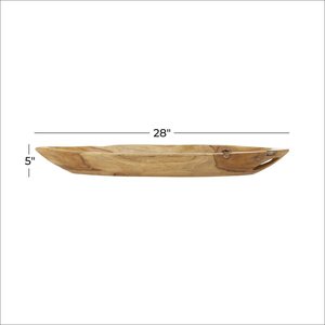 Auténtico tazón de masa de madera tallado a mano, artesanía de madera Natural para decoración única del hogar, hecho en fábrica con atención al detalle - Product Image 4