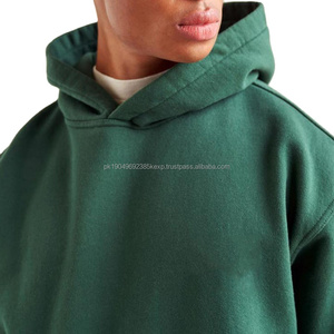 Sudadera con Capucha Unisex de Alta Calidad, 100% Algodón, Estilo Francés, Hombros Caídos, 400 GSM, Personalizable para Hombre - Product Image 4