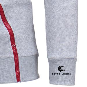 Meilleur prix pour hommes sweats à capuche respirant taux d'usine couleur unie pull polaire coton mélangé premium mode nouveauté streetwear - Product Image 2
