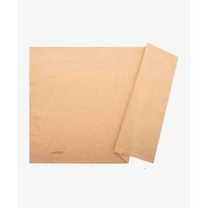 Bufanda Larga a Rayas Brillantes de 80 x 200 cm, Amarilla, de Poliéster - Product Image 1