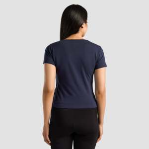 เสื้อทรงสลิมฟิตเนสสีกรมท่า ระบายอากาศได้ดี - Product Image 2