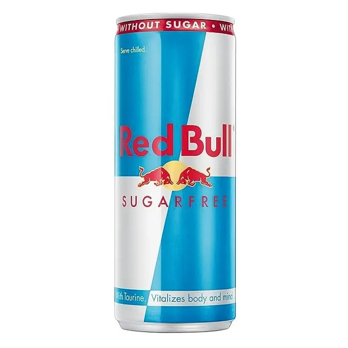 Penjualan Terbaik Red Bull edisi khusus 250 ml kaleng bebas gula minuman energi RedBull kaleng dengan rasa buah dengan harga grosir