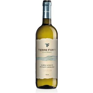 "Premium Italian Grecanico Pinot Grigio IGT White <b>Wine</b> 750ml-6 Bottles Per Box-Made in Italy" - Product Image 1