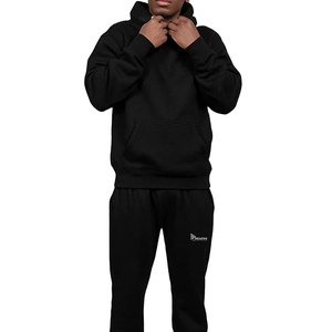 OEM Oversized Tracksuit Set Men Women Hoodie and Sweatpants Soft Fabric Casual Sportswear Breathable Quick-Dry Supplier - Product Image 6