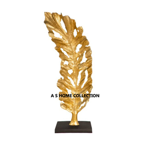 ประติมากรรมชุบทองดีไซน์ปลาโลหะอลูมิเนียมทำด้วยมือแบบมินิมอลสำหรับการตกแต่งภายในบ้านและสำนักงานที่ทันสมัย - Product Image 6