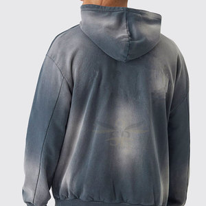 Nouveauté, survêtement personnalisé, design d'hiver, à capuche, uni, écologique, respirant, en coton, résistant au soleil, léger, de haute qualité - Product Image 6