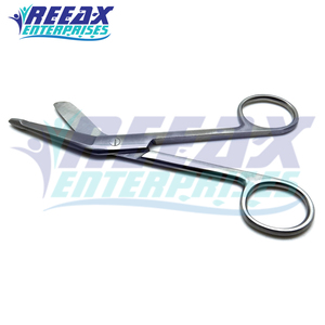 Source d'alimentation manuelle Instruments médicaux et dentaires professionnels Ciseaux à pansement Lister en acier inoxydable durable - Product Image 4