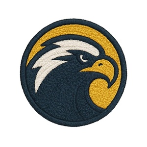 High End Embroidery <b>Patch</b> Custom Logo Stitch <b>Patch</b> for Hats Jackets Bags Durable Premium Branding Supplier - Product Image 1
