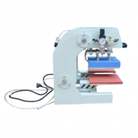 Presse à Chaud Pneumatique Double Station 20x30cm Automatique pour Transfert Thermique de Logos sur T-shirts, Impression DTF et Sublimation