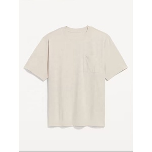 Chemise basique à manches courtes et col rond pour homme, options de couleurs personnalisées, tailles S-5XL, coupe classique, impression graphique, broderie, marque privée - Product Image 2