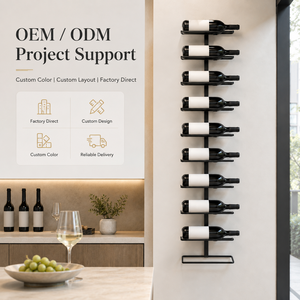 <span class=keywords><strong>Portabottiglie</strong></span> per <span class=keywords><strong>vino</strong></span> da parete in metallo personalizzato, - Product Image 6