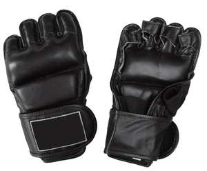 Black & White Fighting MMA Boxeo Deportes Guantes de cuero Tiger Muay Thai fight Box mma guantes - Product Image 1