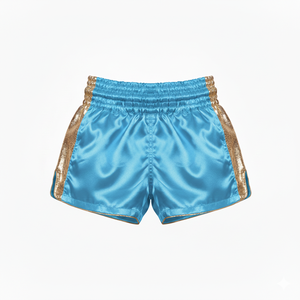 Shorts de Muay Thai personnalisés avec logo brodé Hip Hop, qualité supérieure, couleur unie, vêtements de combat Muay Thai - Product Image 6