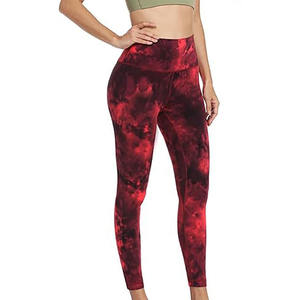 Fabrication professionnelle vêtements de Yoga femmes Leggings extérieur sans couture vêtements de gymnastique Sublimation Legging pour les femmes - Product Image 2
