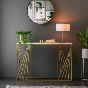 Azora โต๊ะข้างอะลูมิเนียมโต๊ะเสิร์ฟกาแฟดีไซน์ใหม่ - Product Image 3