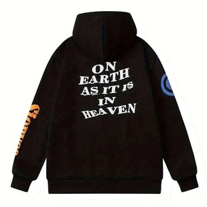 Fleece en coton lourd de qualité supérieure 450 GSM pour sweat-shirt d'hiver, coupe ample, logo personnalisé, pull unisexe - Product Image 5