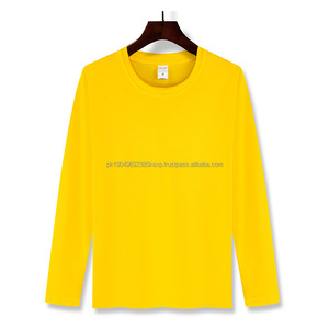 Logo personnalisé 100% Polyester Fit Dry Gym T-shirt à manches longues pour hommes et femmes - Product Image 3