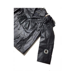 2025 Most Hot Selling Stylish <b>Western</b> Leather <b>Jacket</b> For Men - Product Image 5